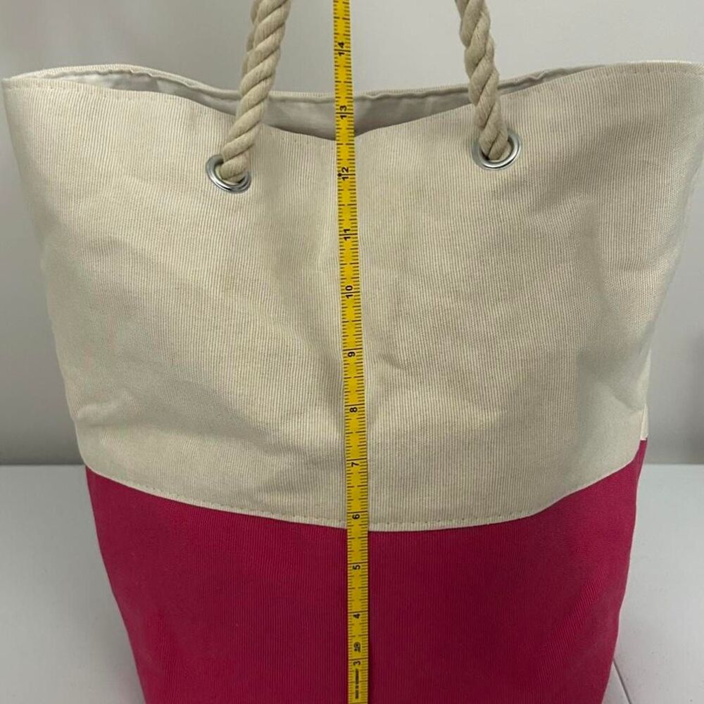 Color Block Tote Bag - Picture 2 of 4